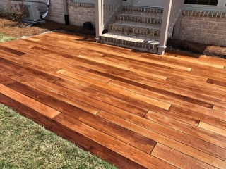 Concrete Wood Overlay | Lima Ohio | United Concrete Doctor