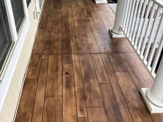 Concrete Wood Overlay | Bellefontaine Ohio | United Concrete Doctor